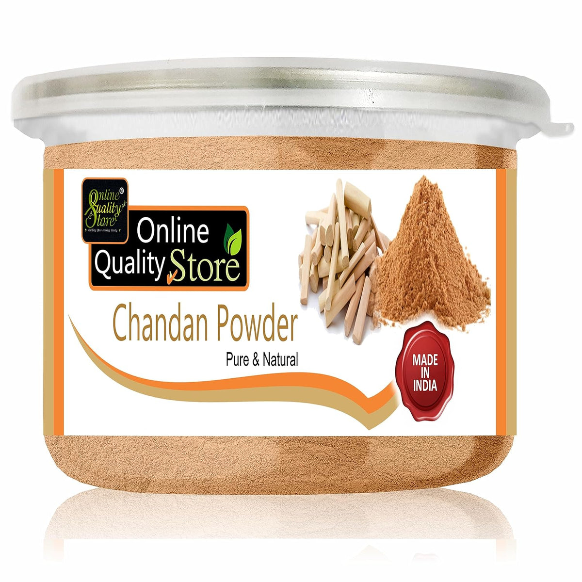 Online Quality Store Chandan Powder Pure & Natural |sandalwood powder |Santalum Album |face pack for glowing skin |chandan powder original |sandalwood powder for face,puja,skin,(75g, Pack of 1)