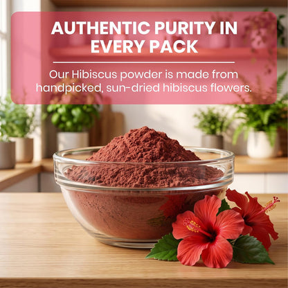 REORIC Hibiscus Powder for Hair and Skin Care -100g