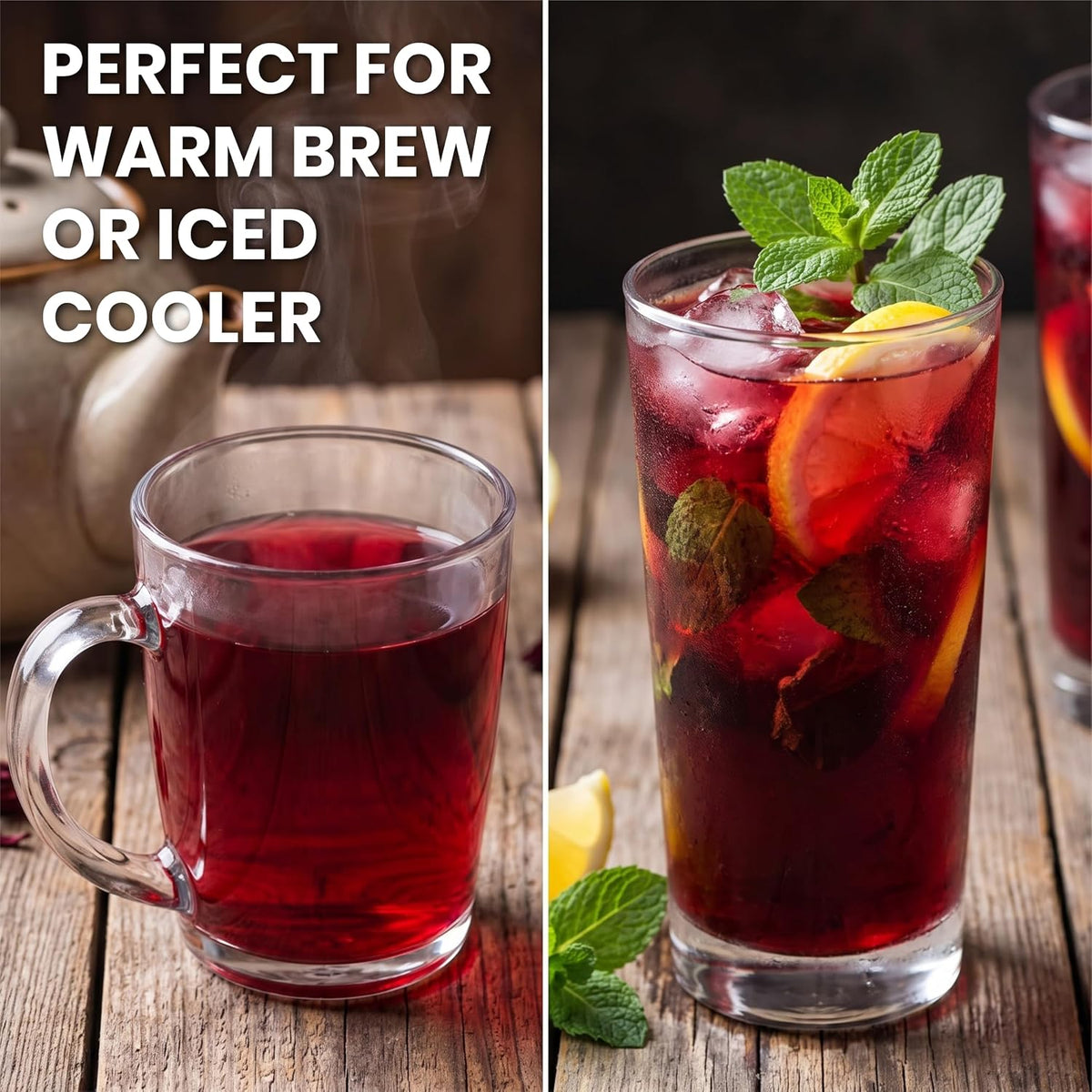 REORIC Dried Hibiscus Flower Tea 50g
