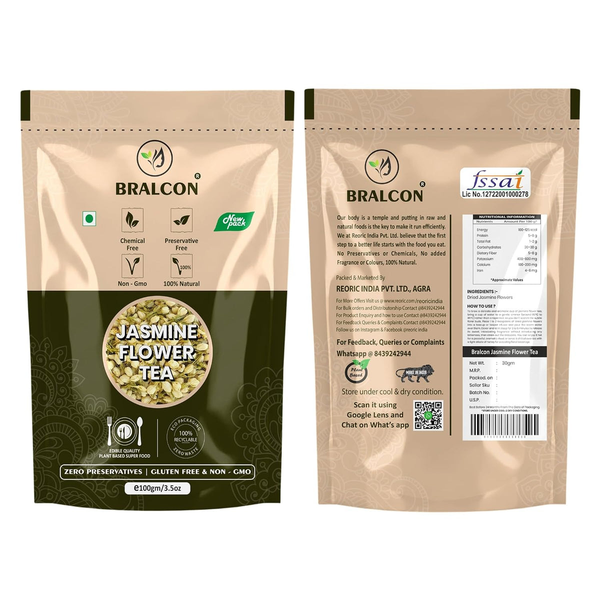 Bralcon Jasmine Flower Tea 30g