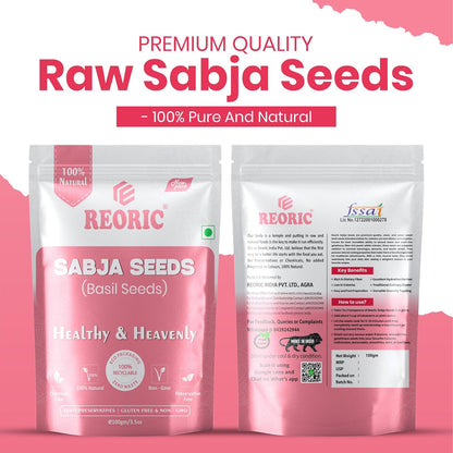 Reoric Sabja Seeds 100g