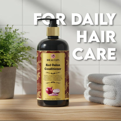BRALCON Red Onion Conditioner, Hair Strengthening & Nourishment - 300ml