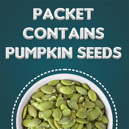 Online Quality Store Mix Seeds - 400g | 6-In-1 Super Seeds Mix | Pumpkin, Sunflower, Watermelon, Flax, Strawberry and Chery Seeds - Mixed seeds for weight loss | Edible Seeds