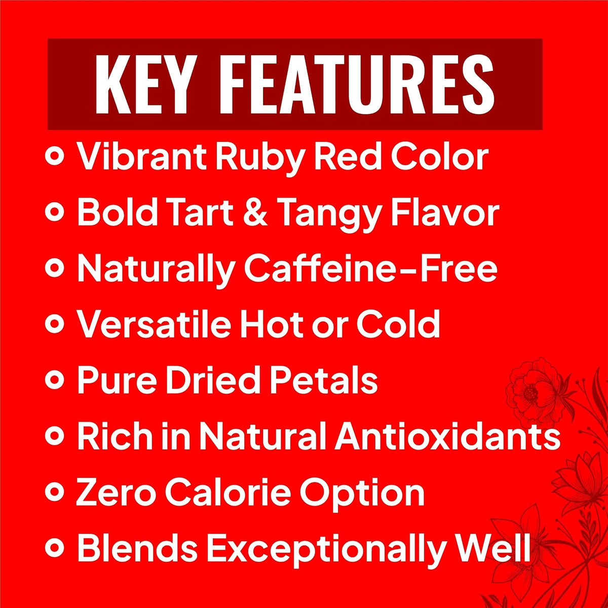 REORIC Hibiscus Flower Tea 30g