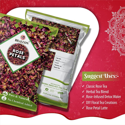 BRALCON Rose Petals - 100 gm