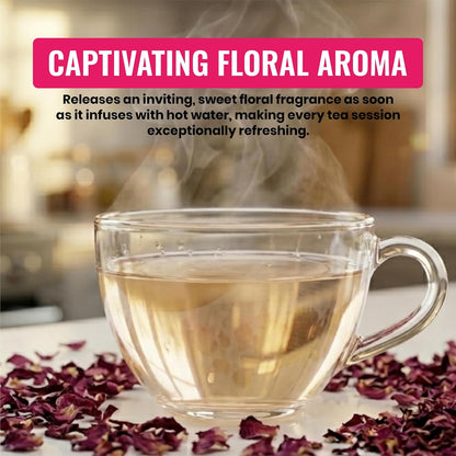 BRALCON Dried Rose Flower Petals Herbal Tea - 30g