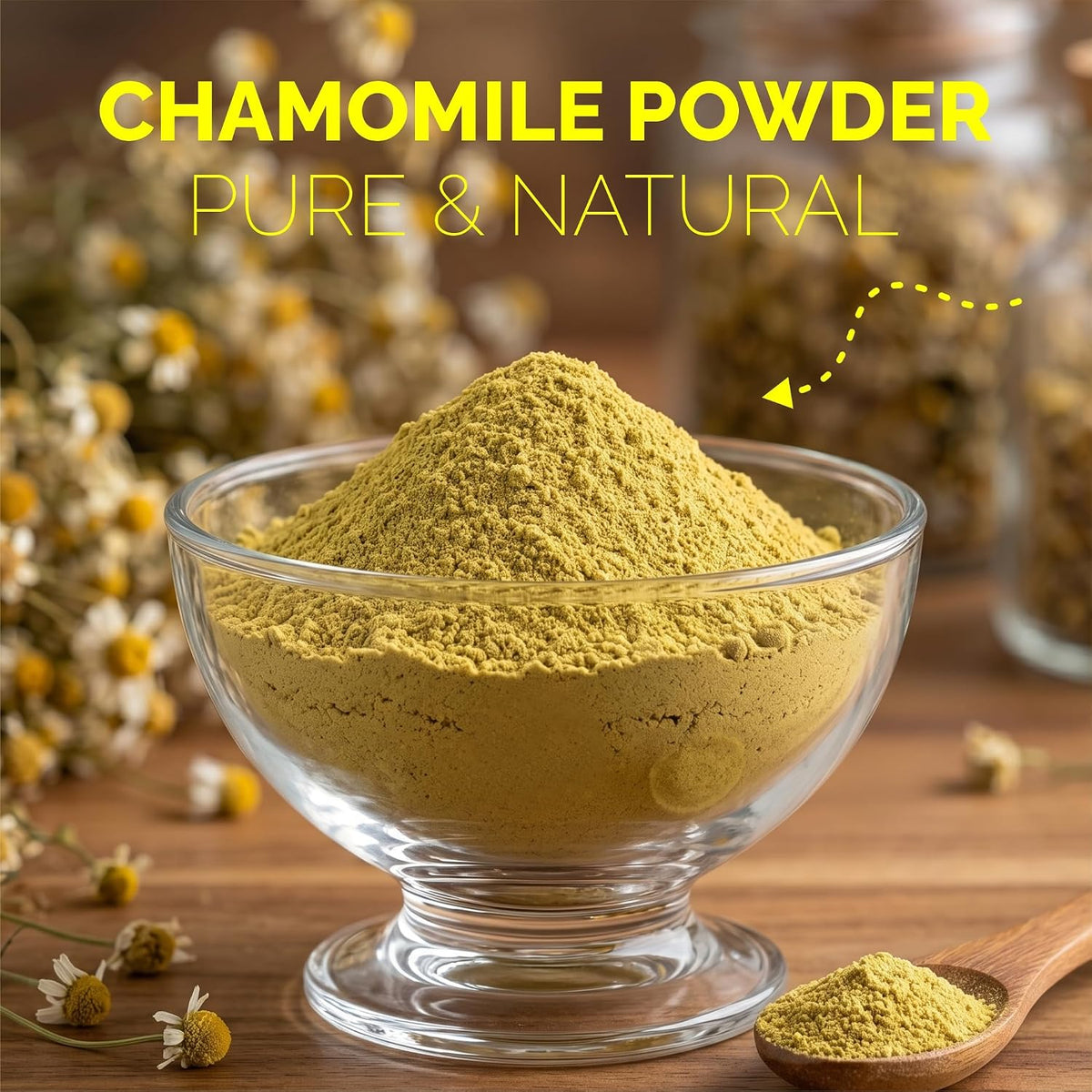 REORIC Pure Natural Chamomile Powder -100g