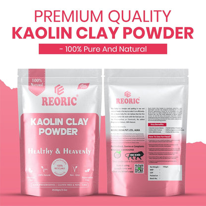 REORIC Kaolin Clay Powder for Face Pack -100g