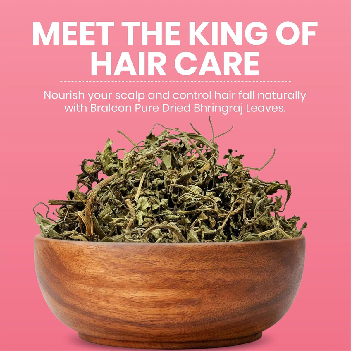 REORIC Raw Dried Bhringraj Whole Herb -100g