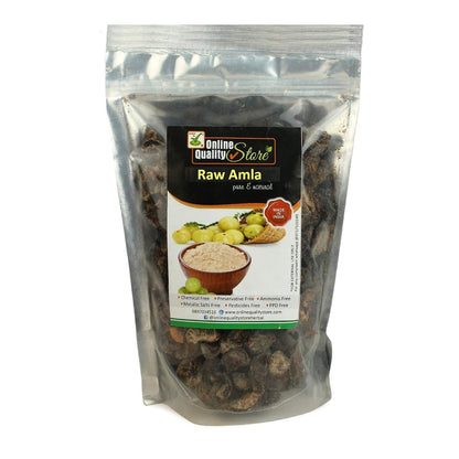 Online Quality Store Raw Amla For Hair Natural (Amla) Dried Form, 900g