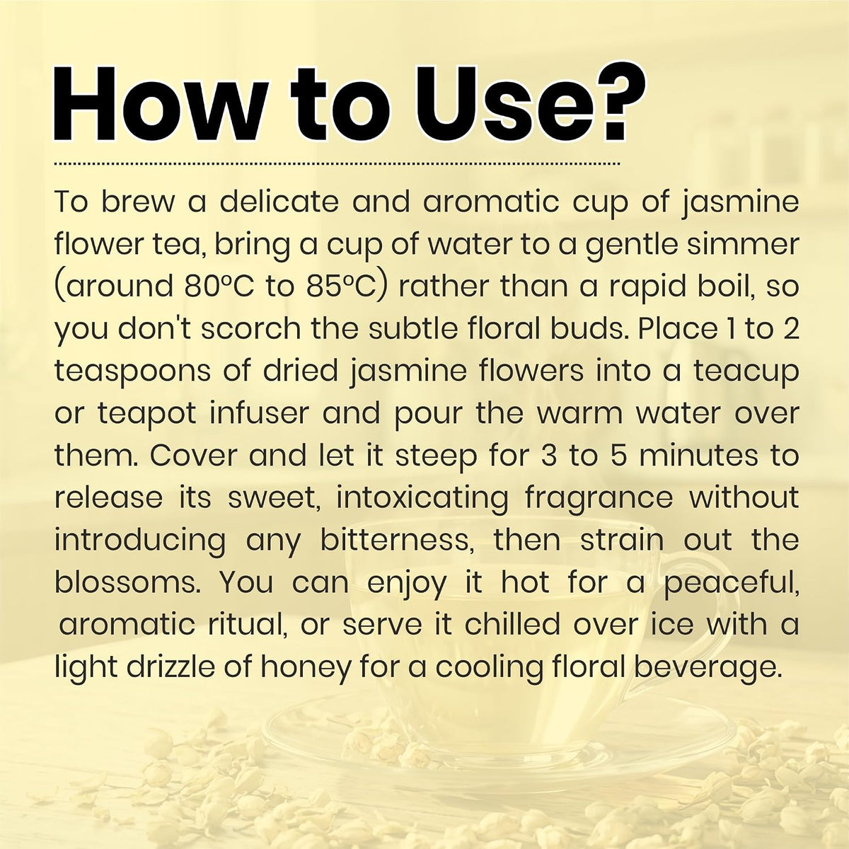 REORIC Jasmine Flower Tea 30g