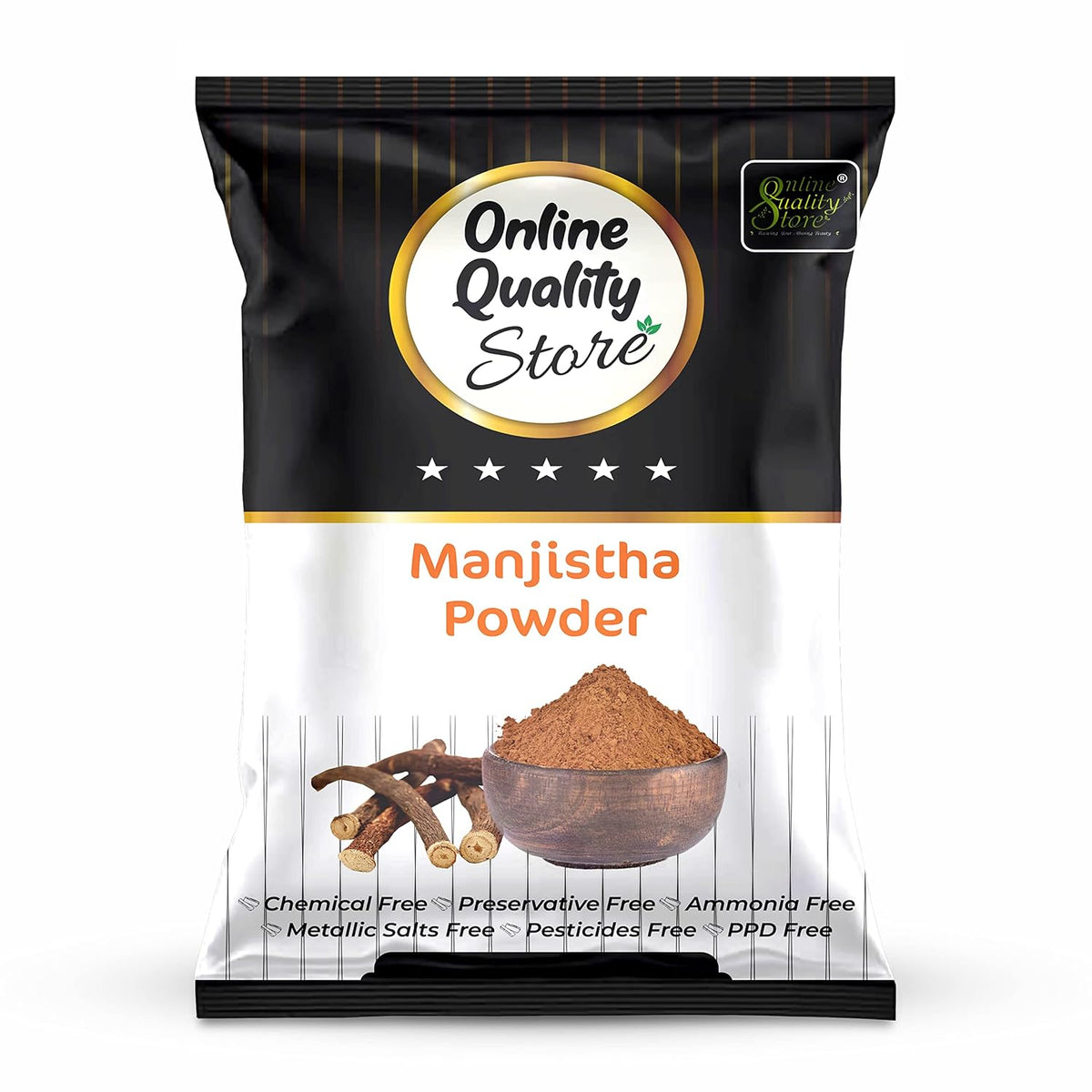 Online Quality Store Organic Manjistha Powder, 100g