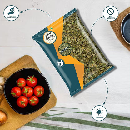 Online Quality Store Moringa Leaves - 100g |Moringa Dry Leaf, Dried Drumstick Tree Leaves, Natural Super-Food – For Making Herbal Tea, Smoothies, Soups - multiuse
