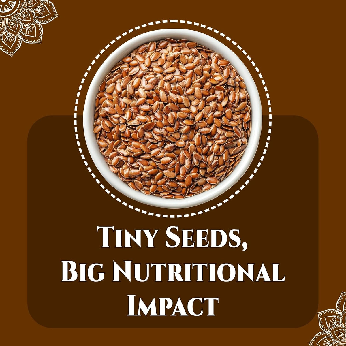 BRALCON Raw Organic Seeds Combo (Flax Seeds -100g, Chia Seeds -100g)
