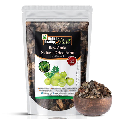 Online Quality Store Reetha Amla Shikakai (Raw Form) Combo Pack, 900 g (Pack of 3)