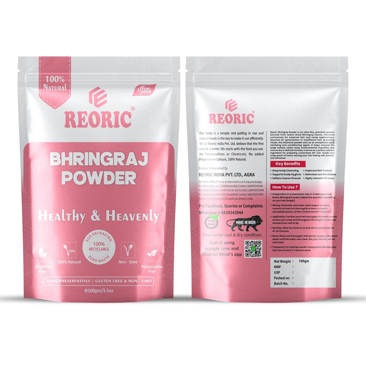REORIC Bhringraj Powder -100g