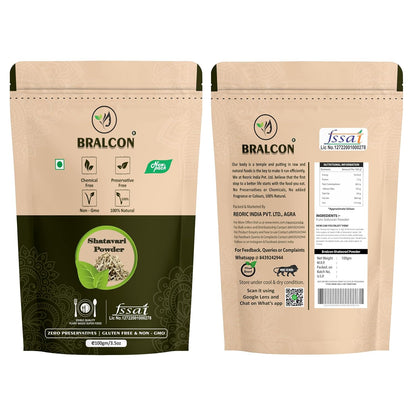 BRALCON Pure Shatavari Powder -100g