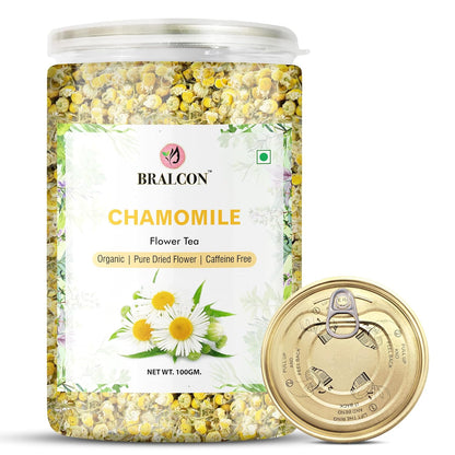 BRALCON Hibiscus Flower Tea + Butterfly Blue Pea flower + Lemongrass + Chemomile Tea - 50g each Pack