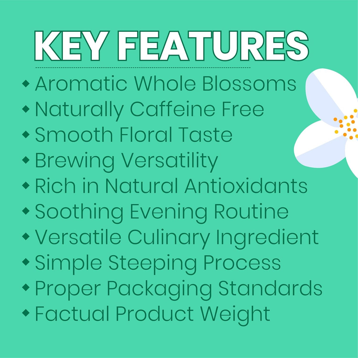 REORIC Jasmine Flower Tea 100g