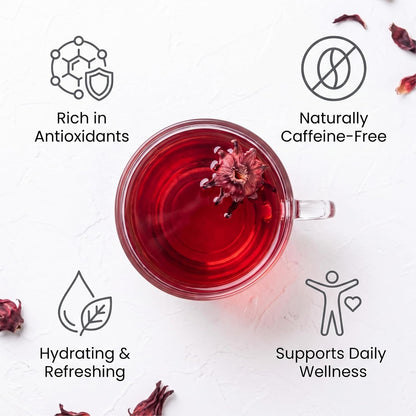 REORIC Dried Hibiscus Flower Tea 50g