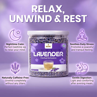 REORIC Lavender Herbal Infusion Tea 50g