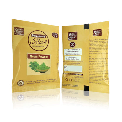 Online Quality Store Neem Powder (Azadirachta indica) Anti-Dandruff Hair DIY Packs & Anti Acne Face Packs (50g, Pack of 1)