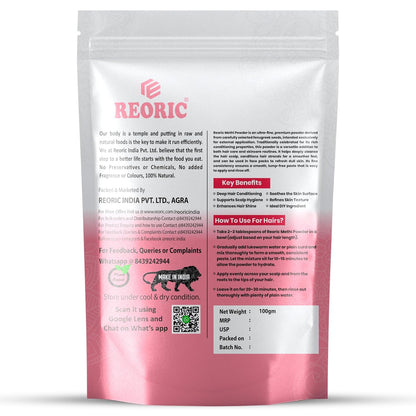 REORIC Methi Powder for Hair Care -100g