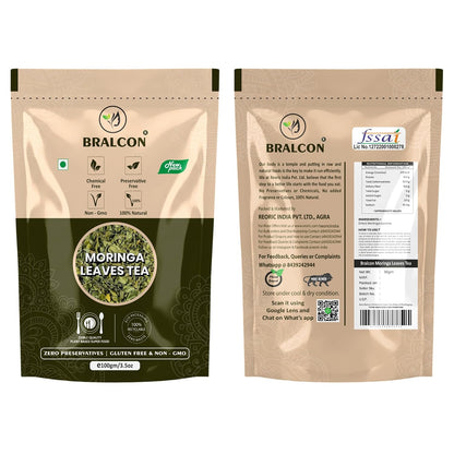 BRALCON Dried Moringa Leaves Herbal Tea 30g