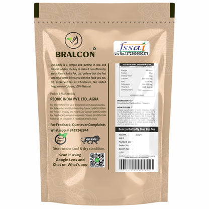 Bralcon Butterfly Pea Flower Tea - 30g