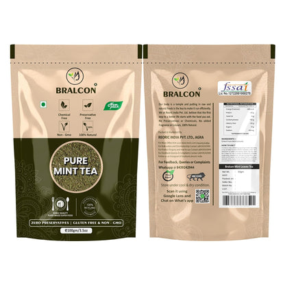 BRALCON Dried Mint Leaves Herbal Tea - 30g