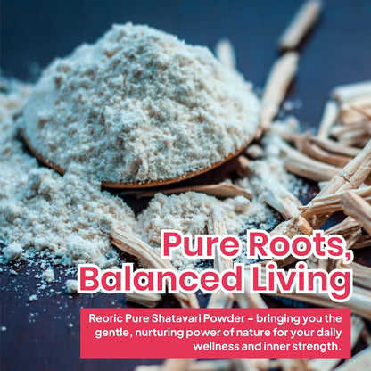 Reoric Pure Shatavari Powder Traditional Herbal Powder -100g