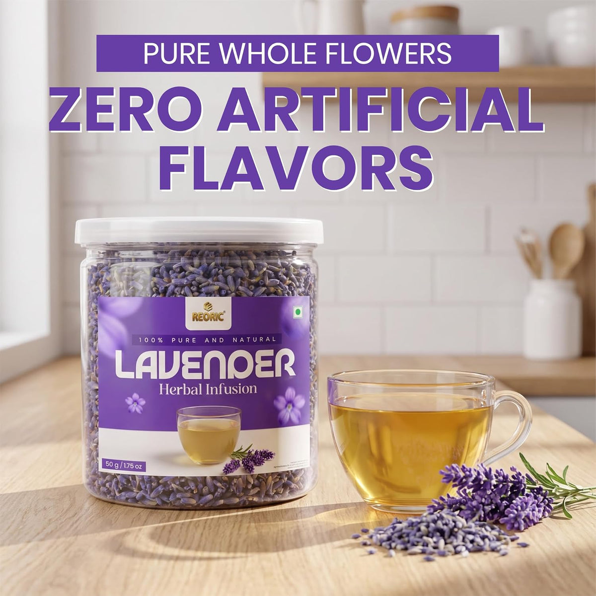REORIC Lavender Herbal Infusion Tea 50g
