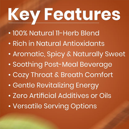 REORIC Masala Green Tea 50g | Spiced Green Tea Blend with Aromatic Indian Spices | Flavorful Hot Beverage Loose Tea | Daily Refreshment Brew