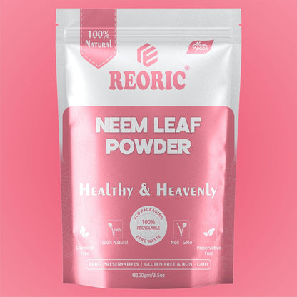 REORIC Sandalwood, Neem, Rose Petal, Multani Mitti & Orange Peel Powder Combo - 500gm