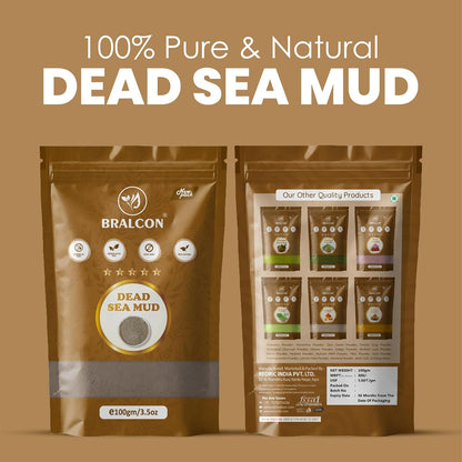 BRALCON Dead Sea Mud Powder, 100g