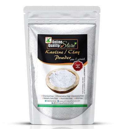 Online Quality Store Natural Kaoline/Clay Powder For Acne, Blackheads And For Glowing Skin, 900g