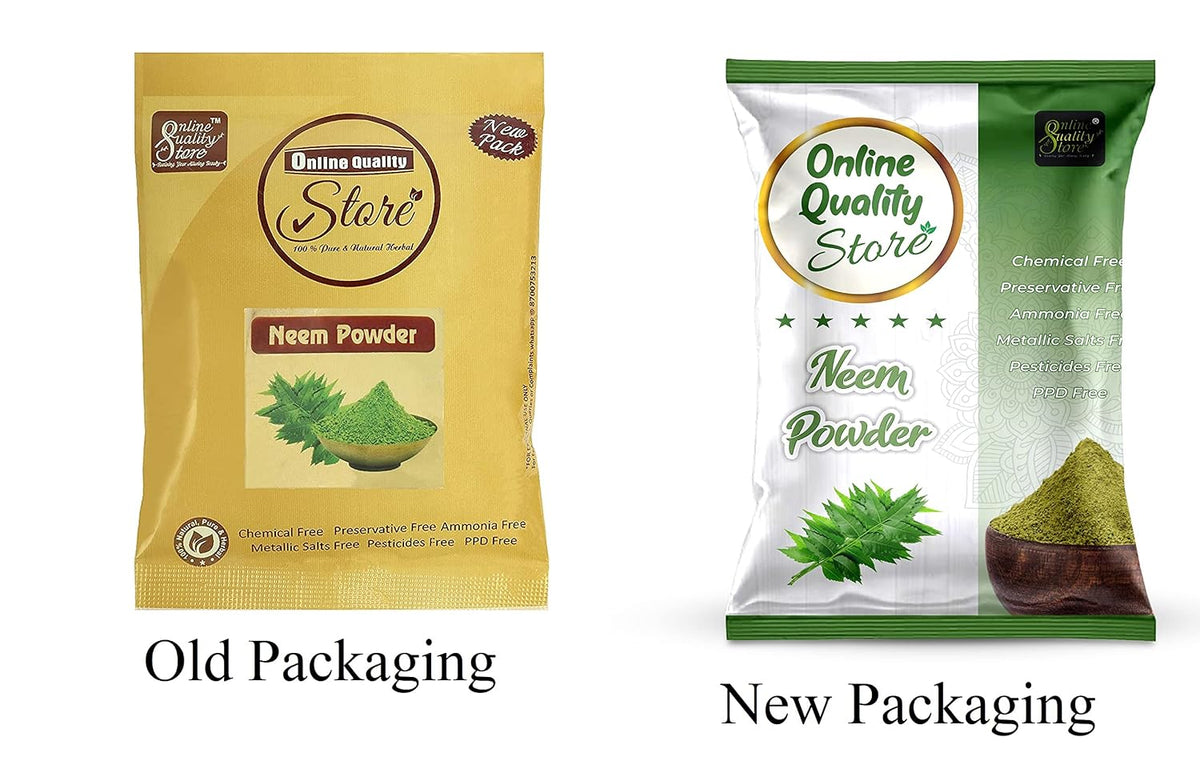 Online Quality Store Neem Powder (Azadirachta indica) Anti-Dandruff Hair DIY Packs & Anti Acne Face Packs (50g, Pack of 1)