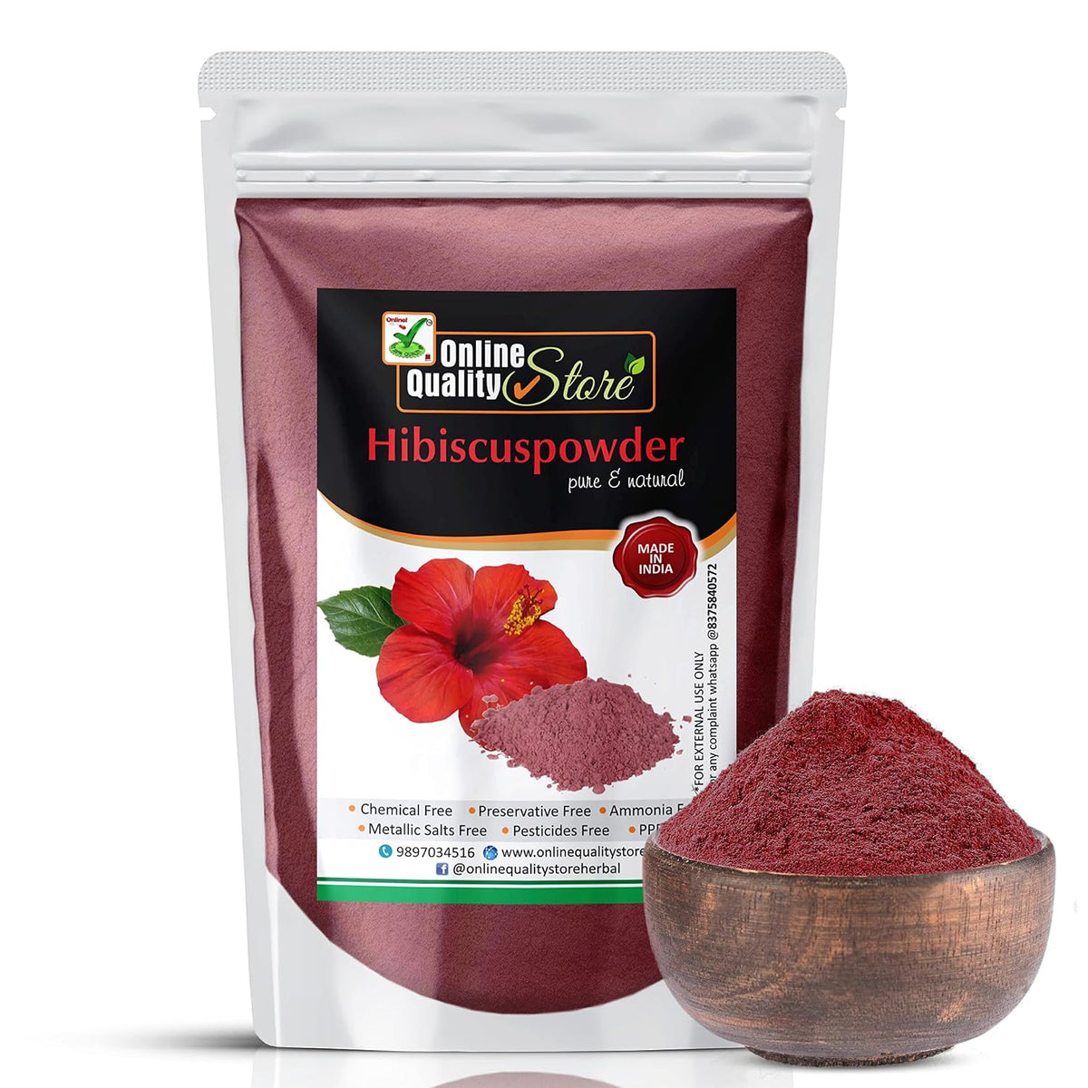 Online Quality Store amla,reetha,shikakai,bhringraj and hibiscus heena powder for hair |Aritha|Reetha|Ritha|Soapnuts (Sapindus Mukorossi) |Indian Gooseberry |mehendi powder natural |hair pack powder |hair pack powder |,900g