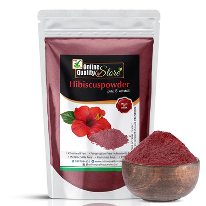 Online Quality Store Reetha (200g) + Amla (200g) + Shikakai (200g) + Bhringraj (200g) + Hibiscus (200g) + Mehandi (200g) + FREE Indigo (200g) Powder For Hairs, 1400g