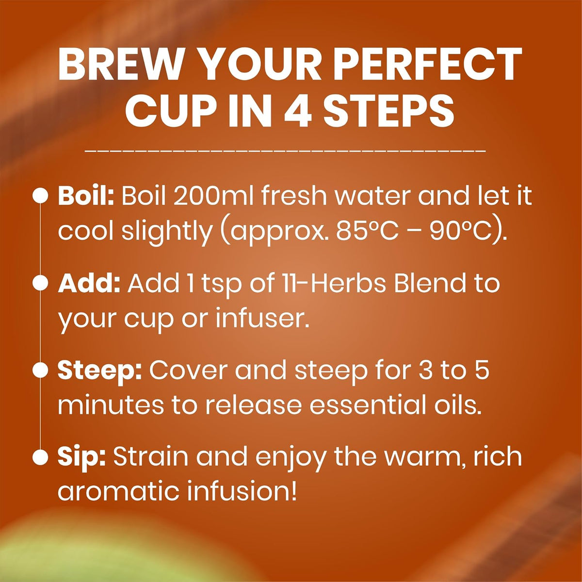 REORIC Herbal Tea 50g | Traditional 11 Spice & Botanical Infusion | Loose Herbal Brew
