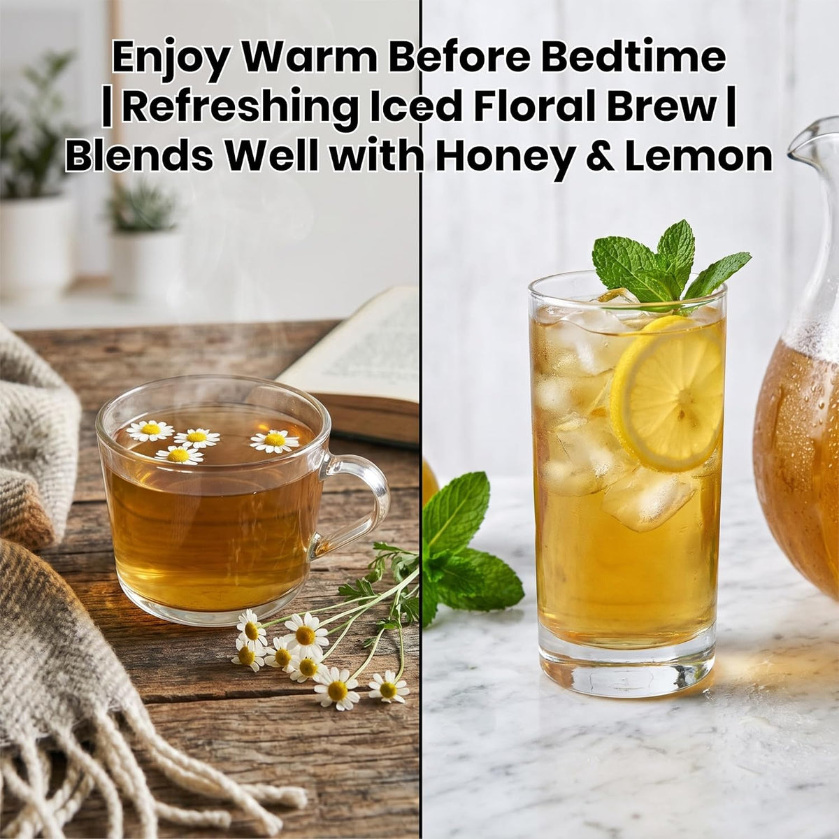 REORIC Whole Dried Chamomile Flower Tea 50g
