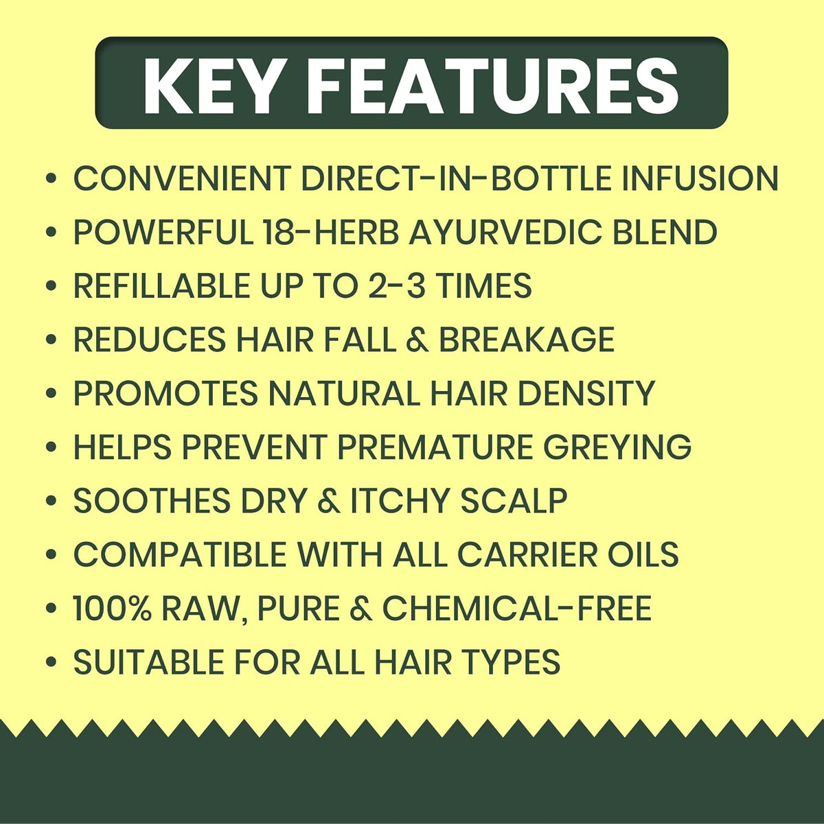 REORIC Jadibooti Mix for Hair - Ayurvedic Herbal Hair Care -100g