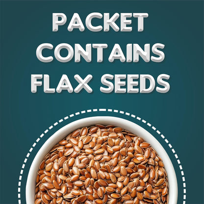Online Quality Store Mix Seeds - 400g | 6-In-1 Super Seeds Mix | Pumpkin, Sunflower, Watermelon, Flax, Strawberry and Chery Seeds - Mixed seeds for weight loss | Edible Seeds