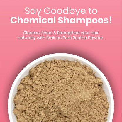 REORIC Reetha Powder for Hair Wash & Scalp Care -100g