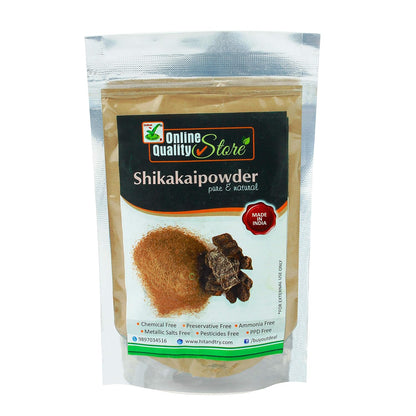 Online Quality Store Shikakai Powder |Natural Hair Cleanser For Deep Cleansing and soft hairs |Acacia concinna for Hair Care | Shikakai Powder for Hair | Shikakai Powder Organic | Shikakai Powder for Hair Wash | Shikakai Powder for Skin ,100g