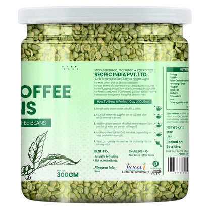 REORIC Green Coffee Beans 300g