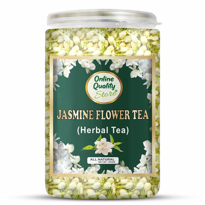 Online Quality Store Jasmine Flower Green Tea - 100g | Boost Immunity | Stress ReliefOnline Quality Store Jasmine Flower Green Tea - 100g | Boost Immunity | Stress Relief
