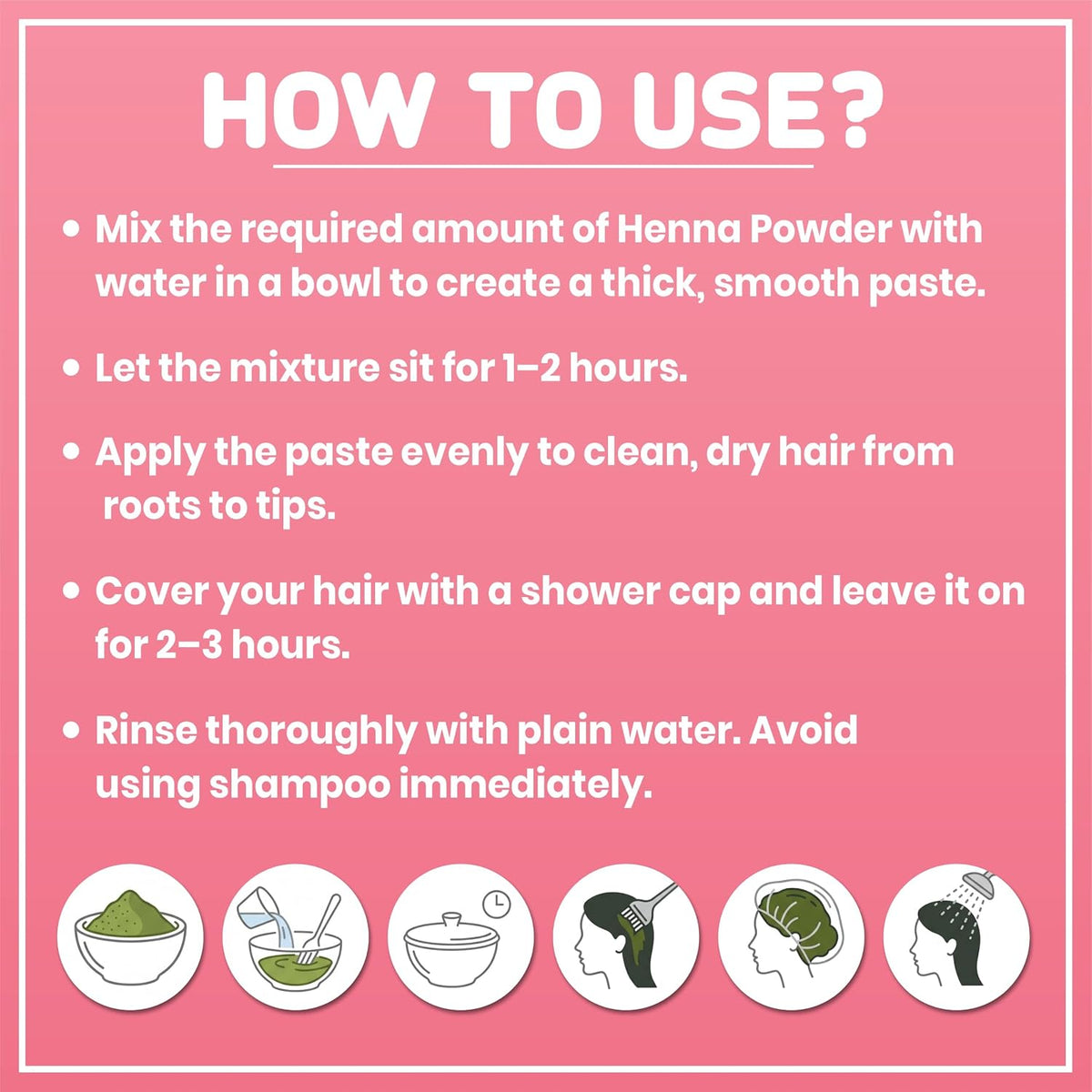 REORIC Henna Powder for Hair Color -100g