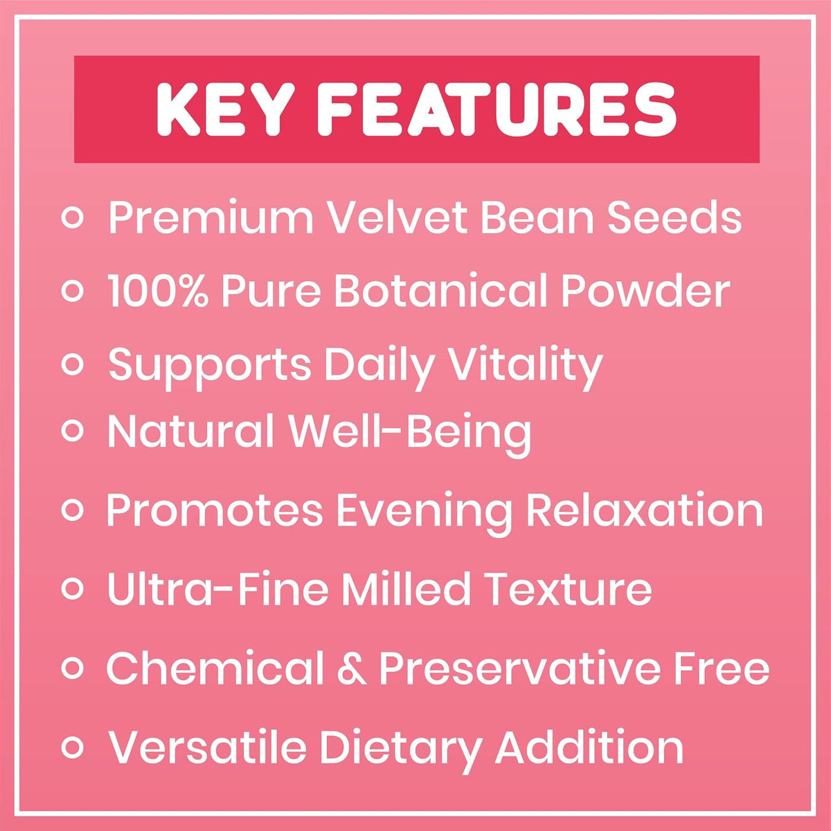 REORIC Kaunch Seed Powder 100g