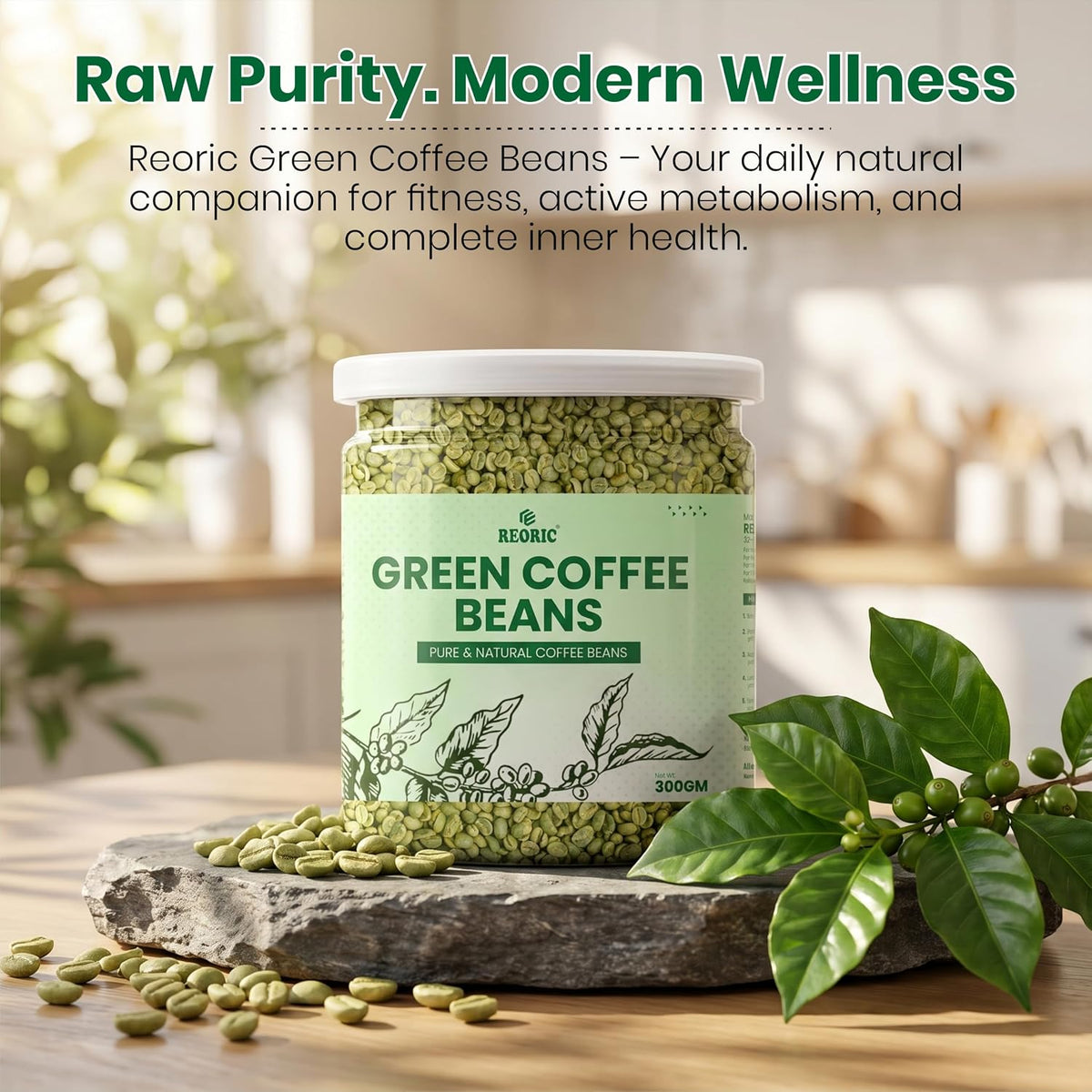 REORIC Green Coffee Beans 300g